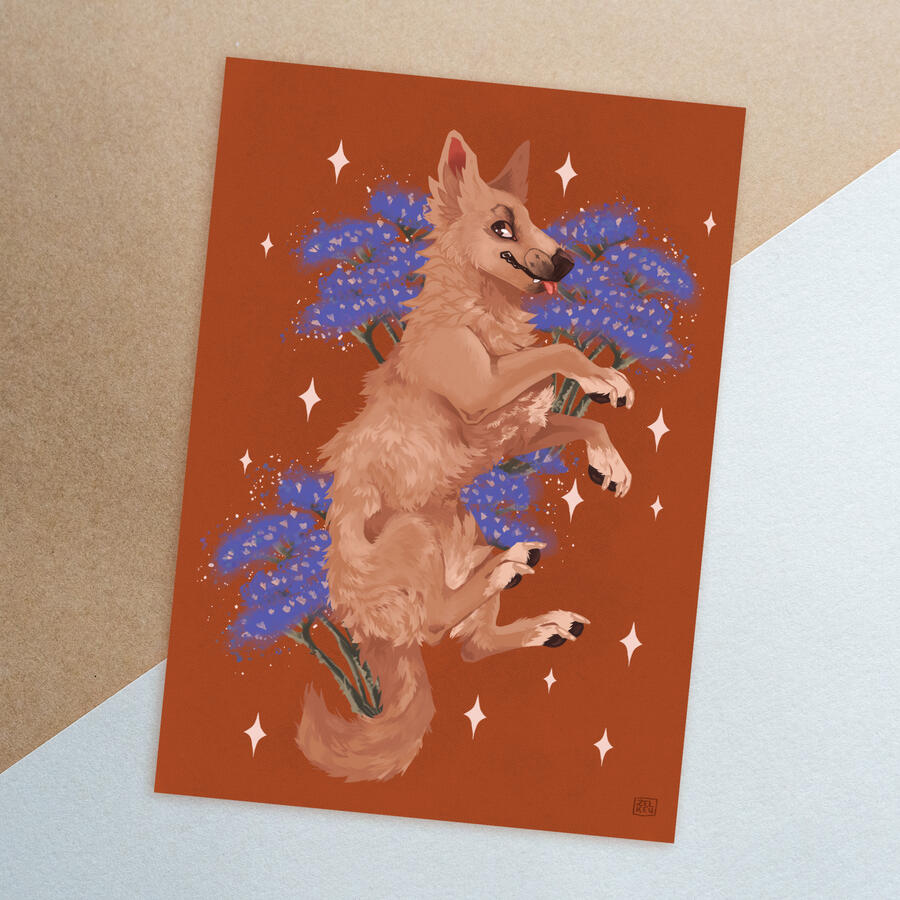 Dog shelter charity print