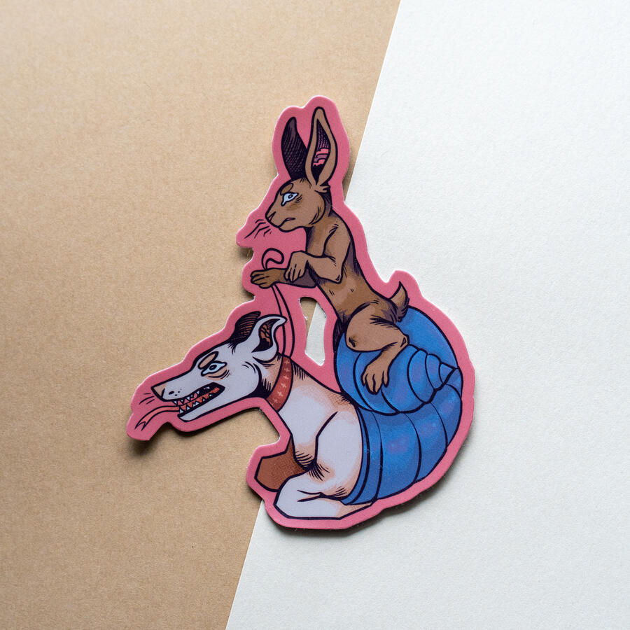 This one medieval hare